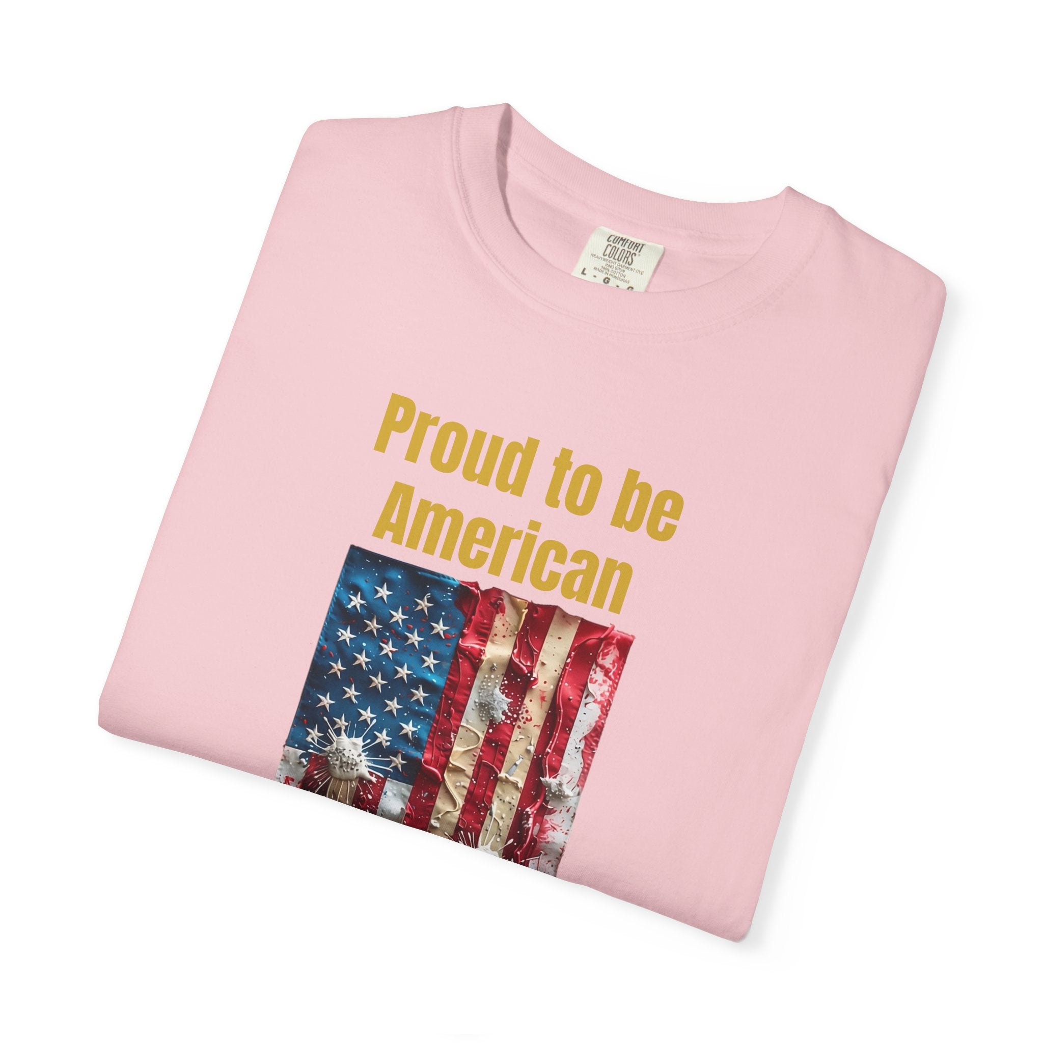Official 250th Distressed Flag Patriotic Tee
