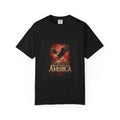 Bald Eagle with Fireworks T-shirt | America 4th of July Patriotic Tee - 250 USA Celebration