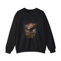 Bald Eagle with Fireworks America 250 Sweatshirt - 250 USA Celebration
