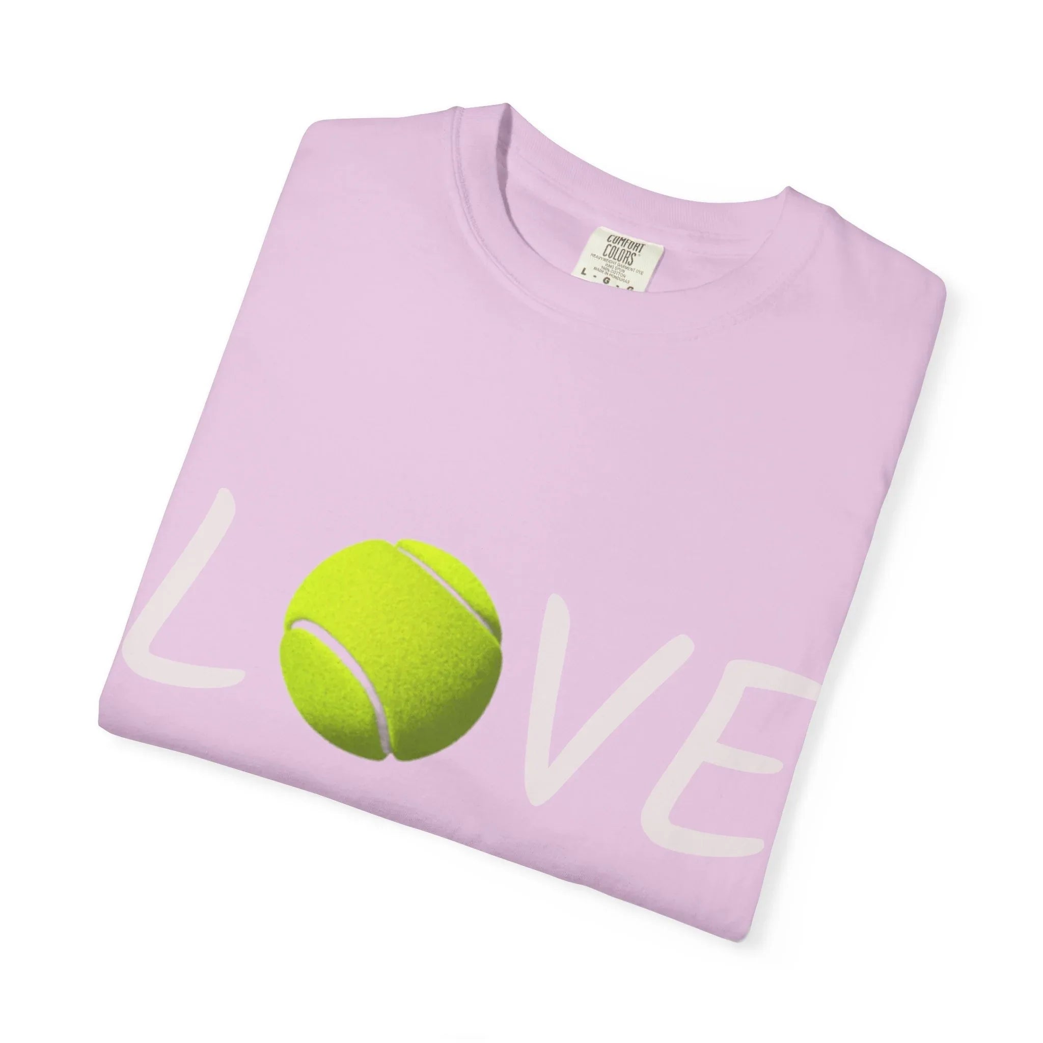 Tennis Ball LOVE T-Shirt | Tennis Lover Shirt, Sports Graphic Tee - 250 USA Celebration