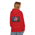 USA 250 Patriotic Hoodie with American Flag & Fireworks