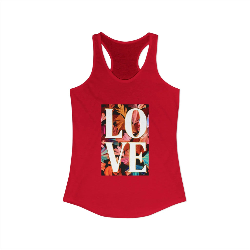 Women's Ideal Racerback Tank - 250 USA Celebration