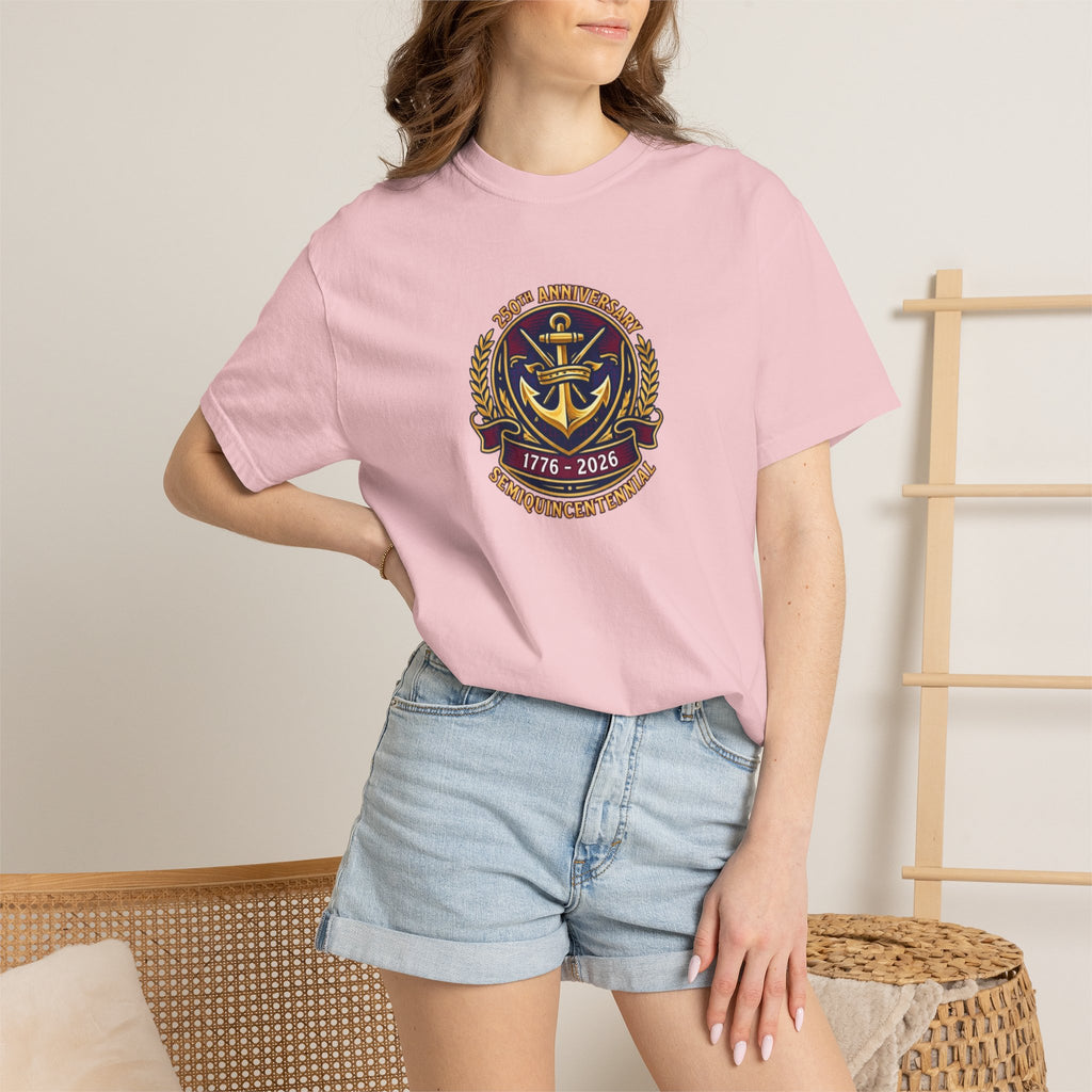 Official 250th Anchor Crest Double-Sided Tee