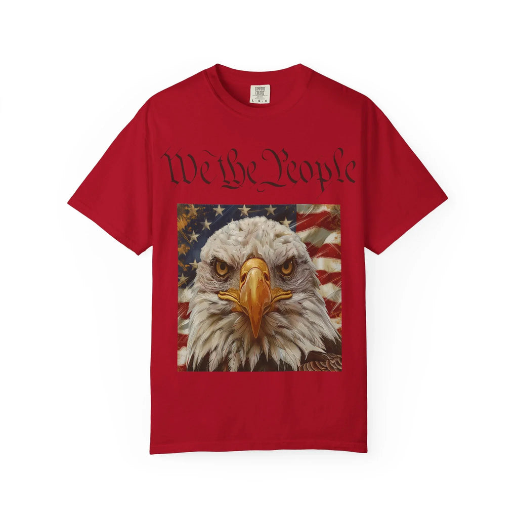 We the People Bald Eagle T-Shirt | American Flag Patriotic Tee, Patriotic T-Shirt, 250 America, America 250 Celebration - 250 USA Celebration
